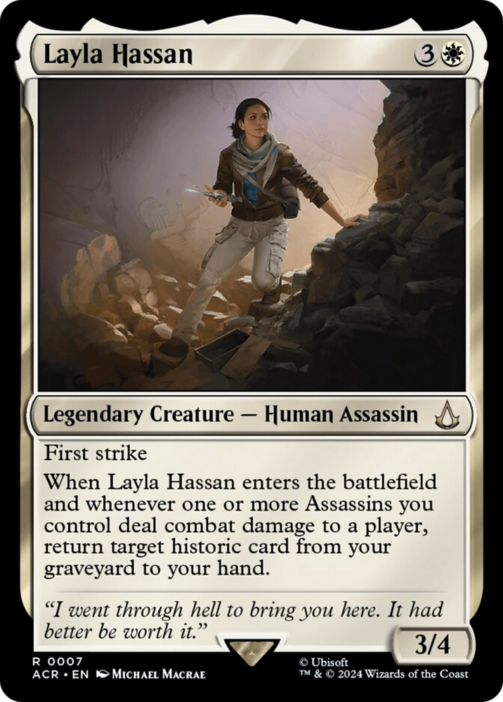Layla Hassan [Assassin's Creed] Magic: The Gathering