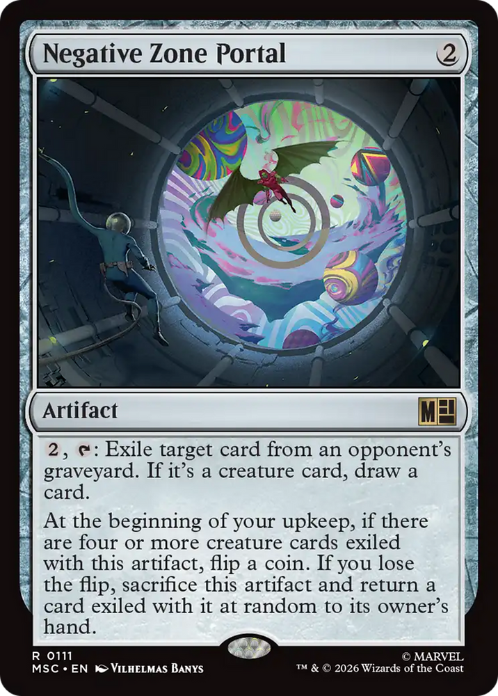 Negative Zone Portal [Marvel Super Heroes Commander] Magic: The Gathering