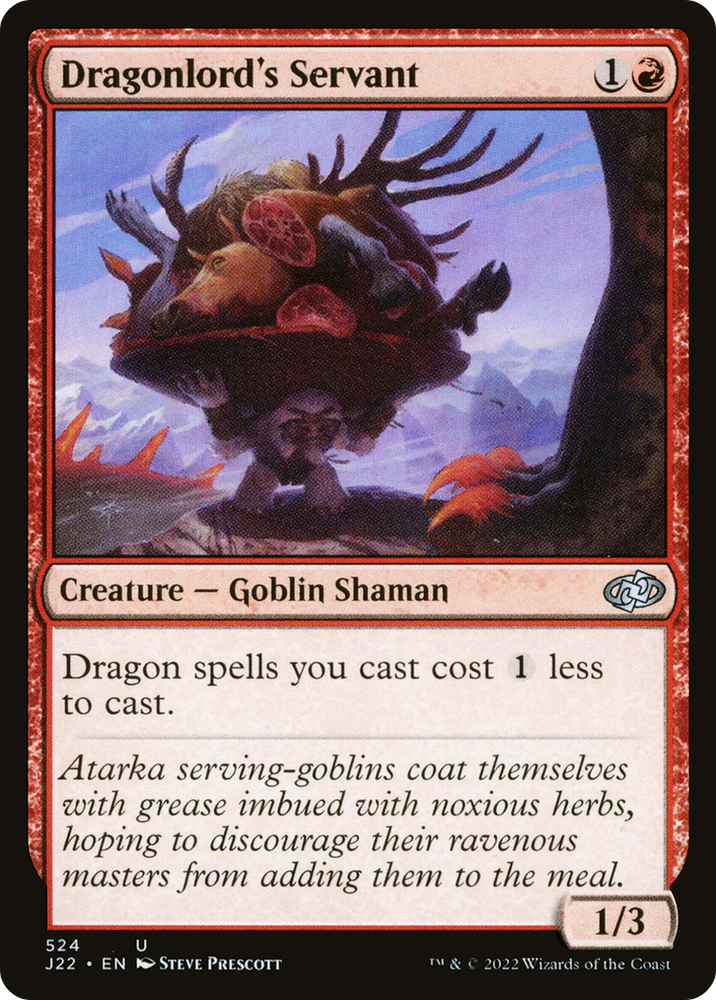 Dragonlord's Servant [Jumpstart 2022] Magic: The Gathering