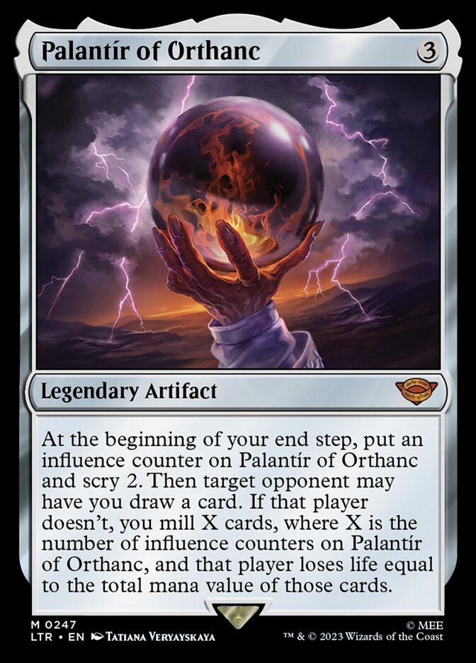 Palantir of Orthanc [The Lord of the Rings: Tales of Middle-Earth] Magic: The Gathering