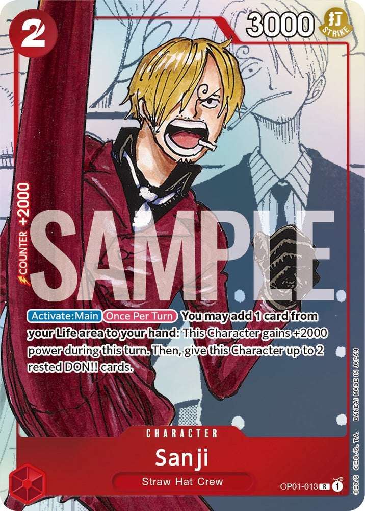 Sanji (Alternate Art) [One Piece Promotion Cards] Bandai