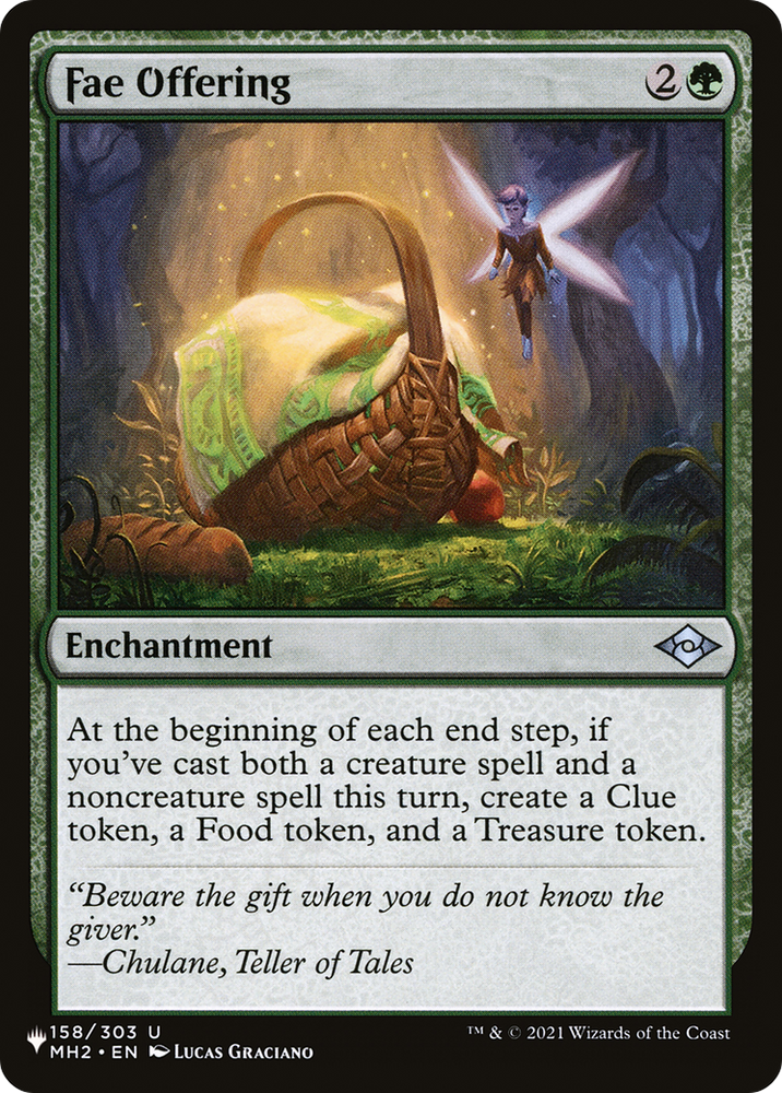 Fae Offering [The List] Magic: The Gathering