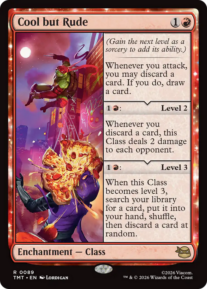 Cool but Rude [Teenage Mutant Ninja Turtles] Magic: The Gathering