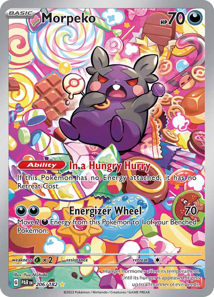 Morpeko (206/182) [Scarlet & Violet: Paradox Rift] Pokémon
