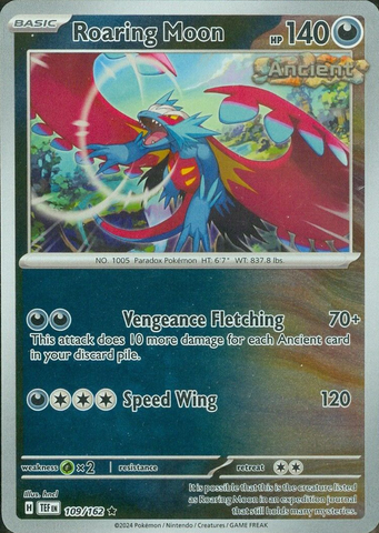 Roaring Moon (109/162) [Scarlet & Violet: Temporal Forces] Pokémon