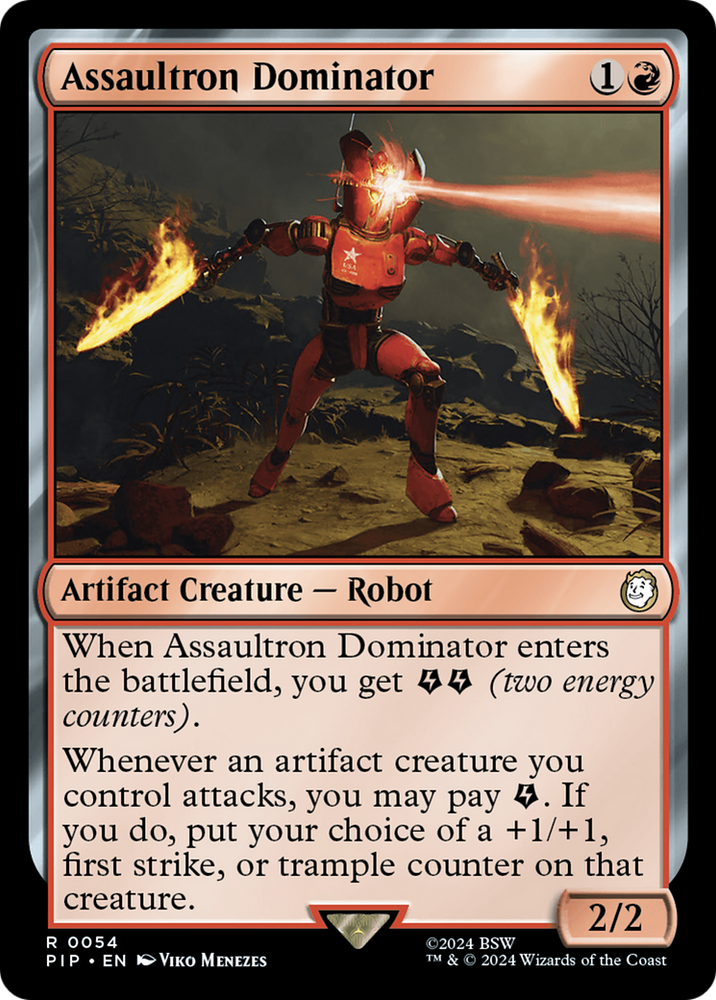 Assaultron Dominator [Fallout] Magic: The Gathering