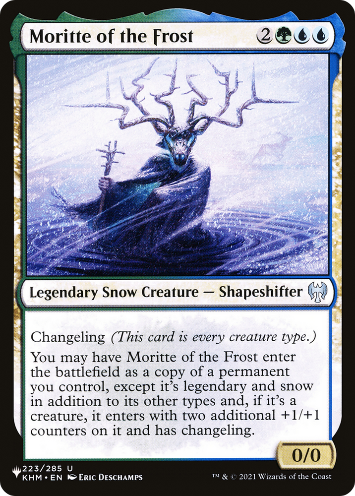Moritte of the Frost (KHM) [The List] Magic: The Gathering