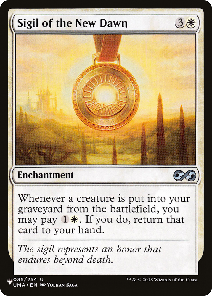 Sigil of the New Dawn [The List] Magic: The Gathering