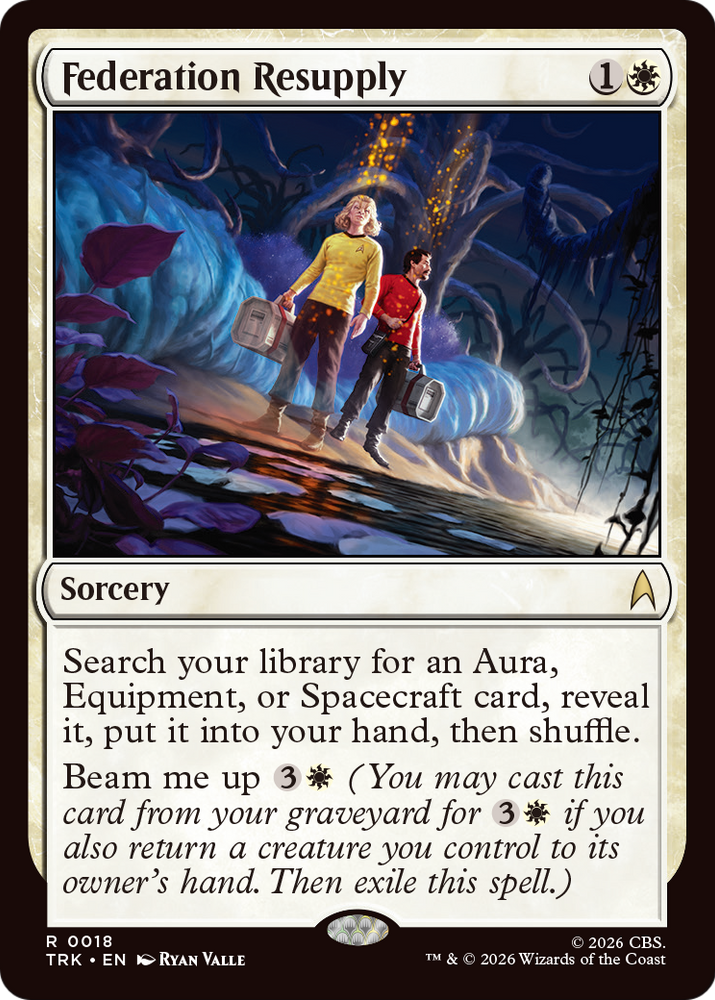 Federation Resupply [Star Trek] Magic: The Gathering