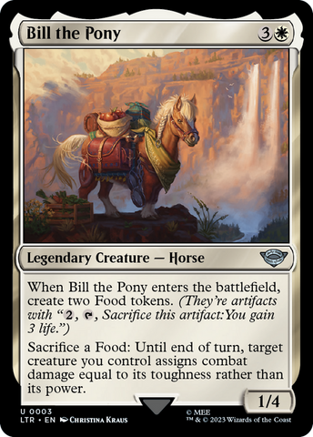 Bill the Pony [The Lord of the Rings: Tales of Middle-Earth] Magic: The Gathering