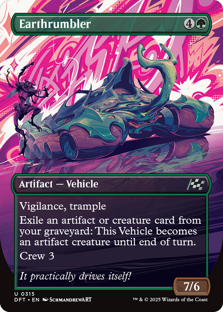 Earthrumbler (Borderless) [Aetherdrift] Magic: The Gathering