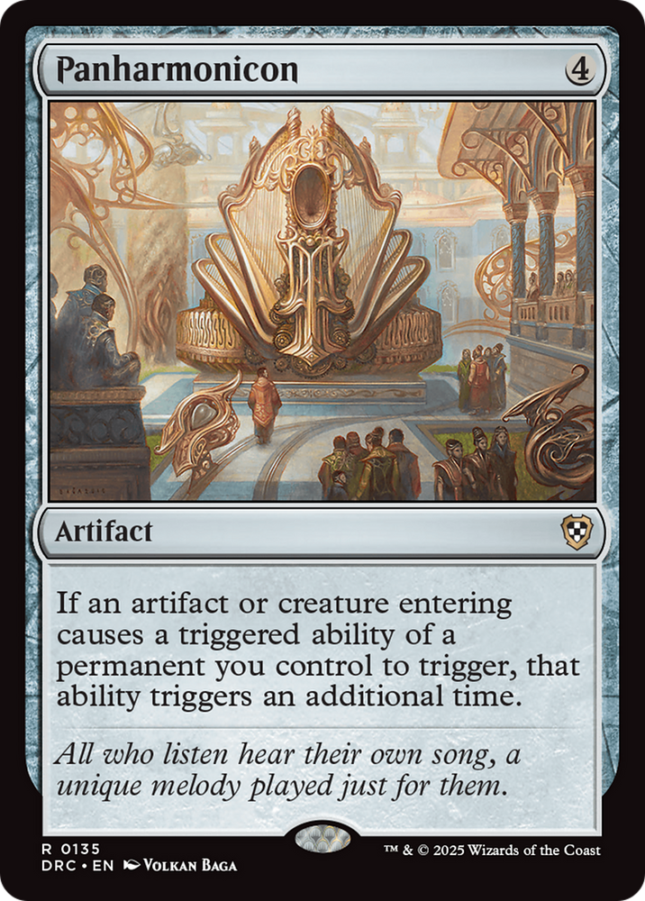 Panharmonicon [Aetherdrift Commander] Magic: The Gathering