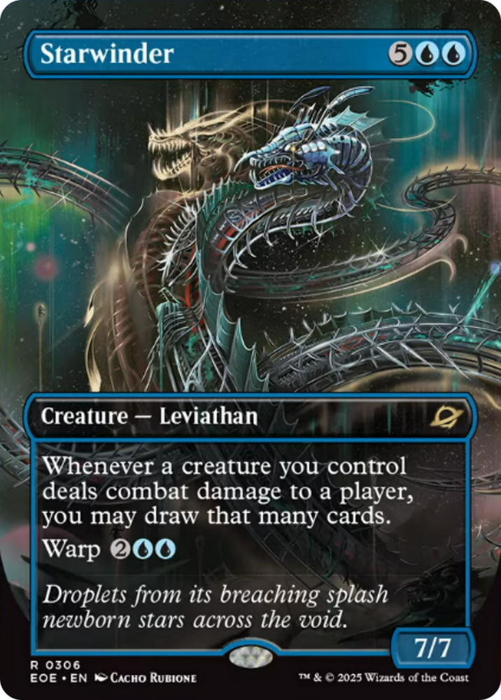 Starwinder (0306) (Borderless) [Edge of Eternities] Magic: The Gathering