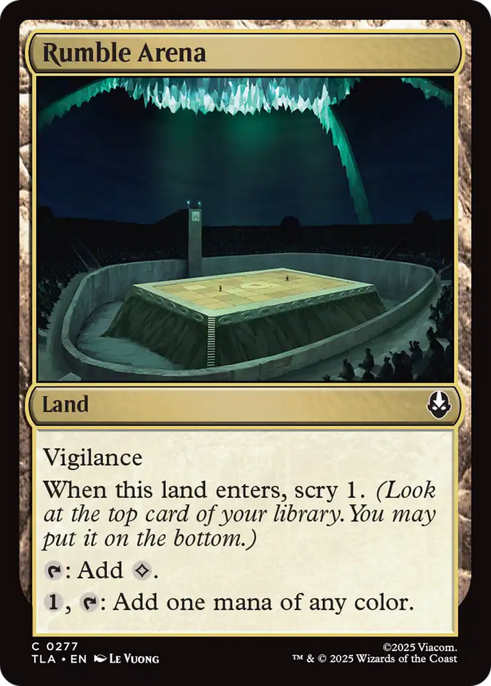 Rumble Arena [Avatar: The Last Airbender] Magic: The Gathering