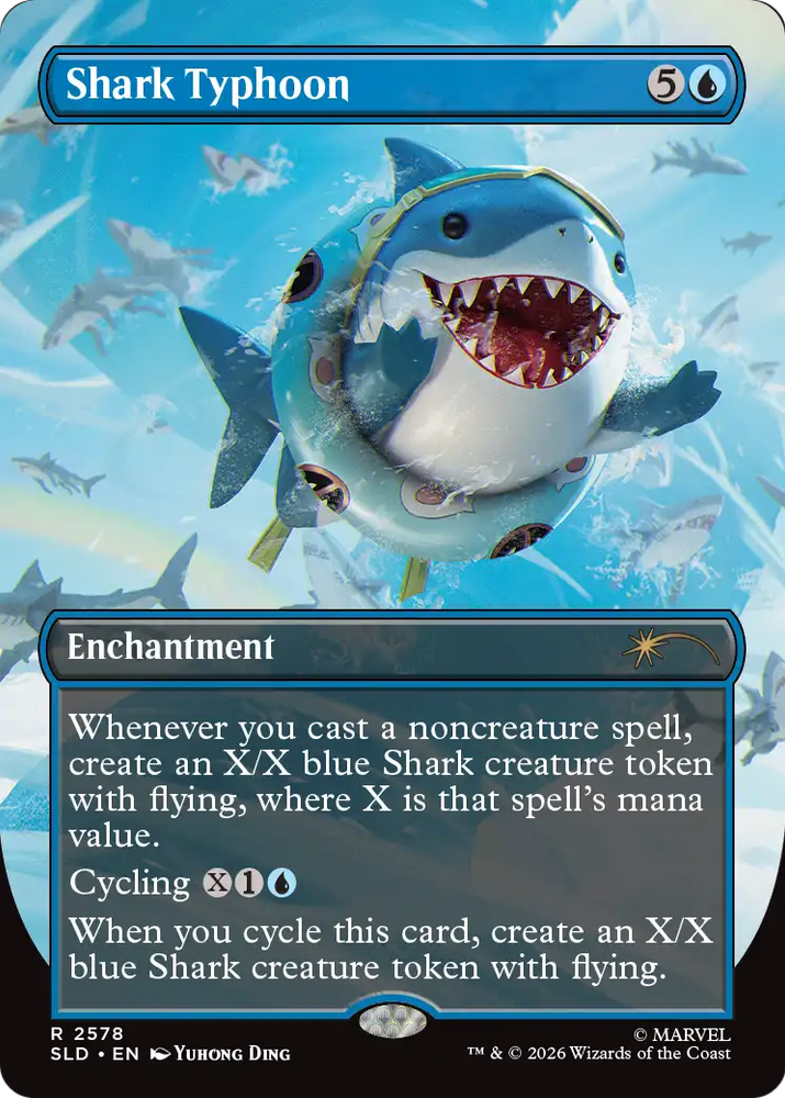 Shark Typhoon [Secret Lair Drop Series] Magic: The Gathering
