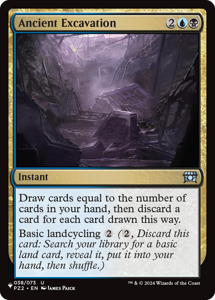 Ancient Excavation [The List] Magic: The Gathering
