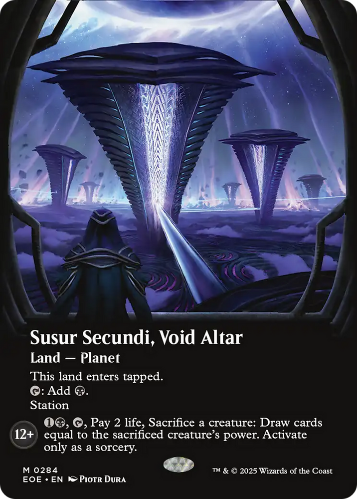 Susur Secundi, Void Altar (Borderless) [Edge of Eternities] Magic: The Gathering