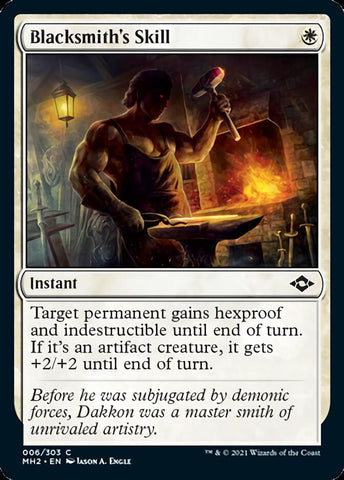 Blacksmith's Skill [Modern Horizons 2] Magic: The Gathering