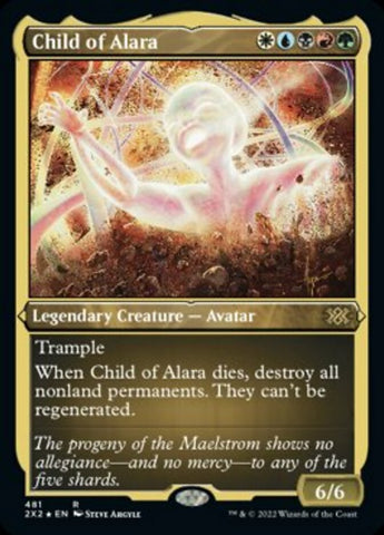 Child of Alara (Foil Etched) [Double Masters 2022] Magic: The Gathering