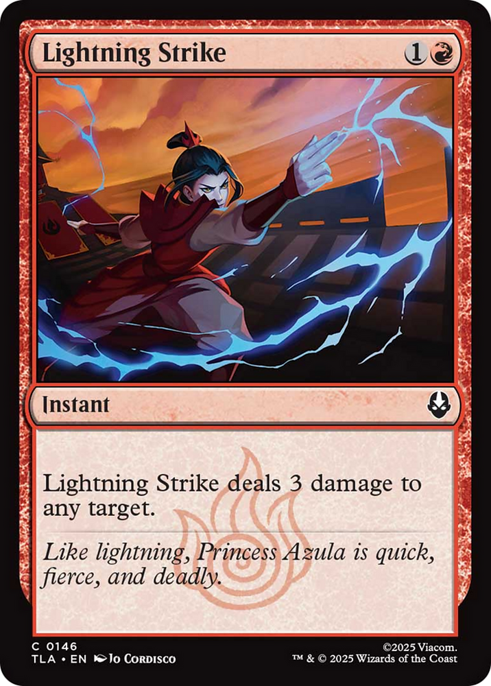 Lightning Strike [Avatar: The Last Airbender] Magic: The Gathering