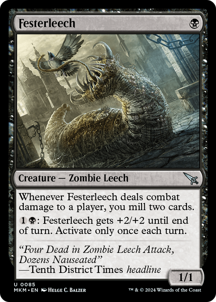 Festerleech [Murders at Karlov Manor] Magic: The Gathering