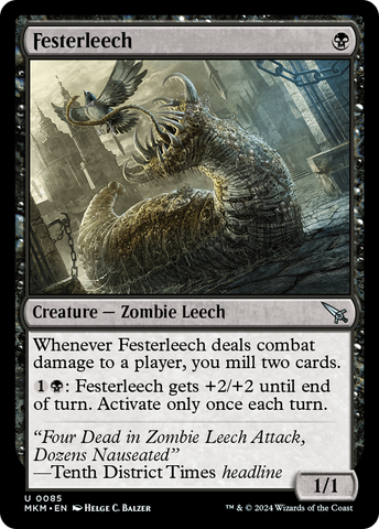 Festerleech [Murders at Karlov Manor] Magic: The Gathering