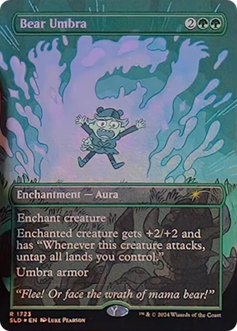 Bear Umbra [Secret Lair Drop Series] Magic: The Gathering