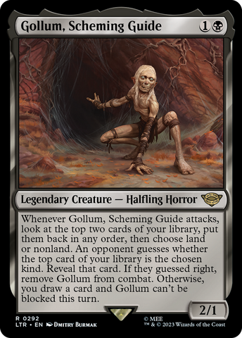 Gollum, Scheming Guide [The Lord of the Rings: Tales of Middle-Earth] Magic: The Gathering