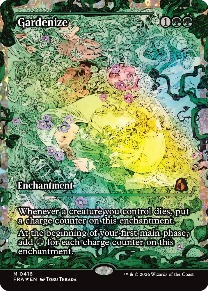 Gardenize (Showcase) (Fracture Foil) (0416) [Reality Fracture] Magic: The Gathering