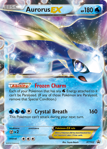 Aurorus EX (XY102) [XY: Black Star Promos] Pokémon