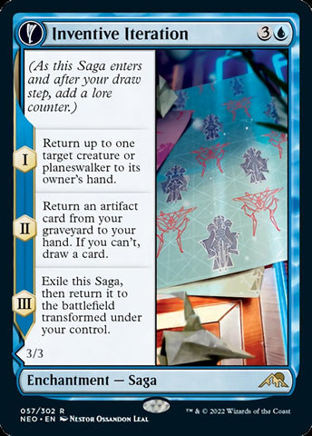Inventive Iteration // Living Breakthrough [Kamigawa: Neon Dynasty] Magic: The Gathering