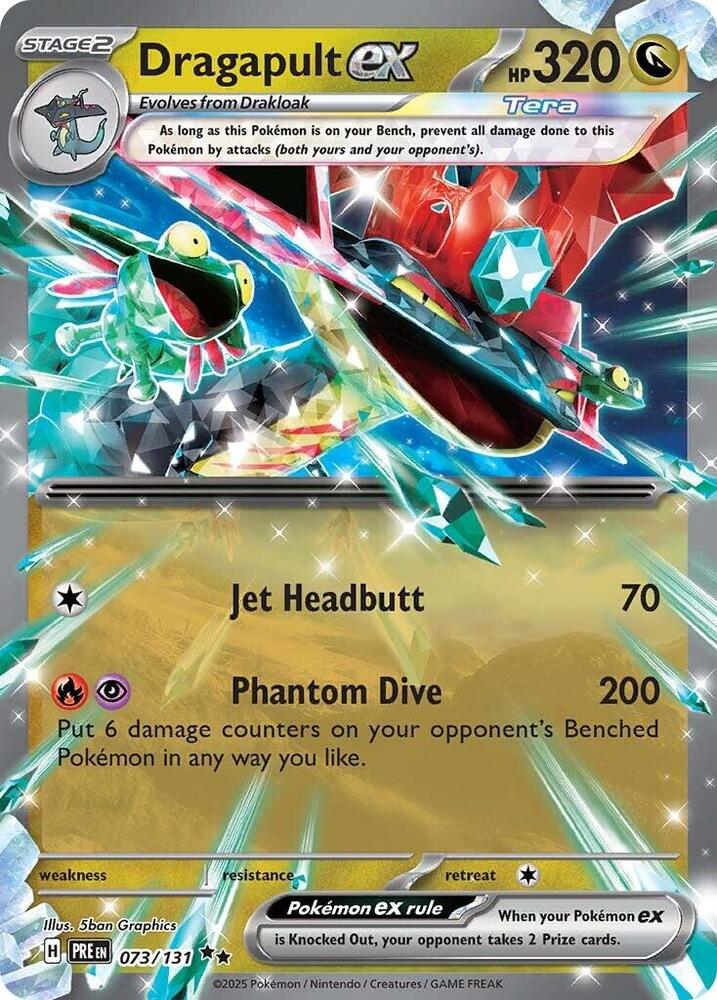 Dragapult ex (073/131) [Scarlet & Violet: Prismatic Evolutions] Pokémon