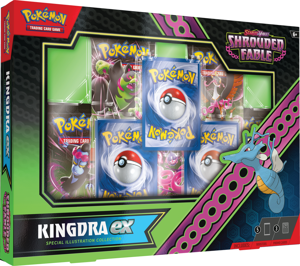 Scarlet & Violet: Shrouded Fable - Kingdra Ex Illustration Collection Pokémon