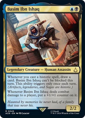 Basim Ibn Ishaq [Assassin's Creed] Magic: The Gathering