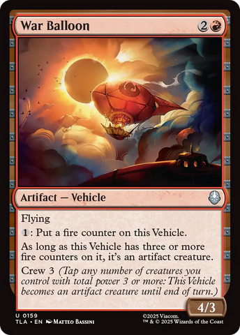 War Balloon [Avatar: The Last Airbender] Magic: The Gathering