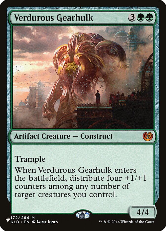 Verdurous Gearhulk [The List] Magic: The Gathering