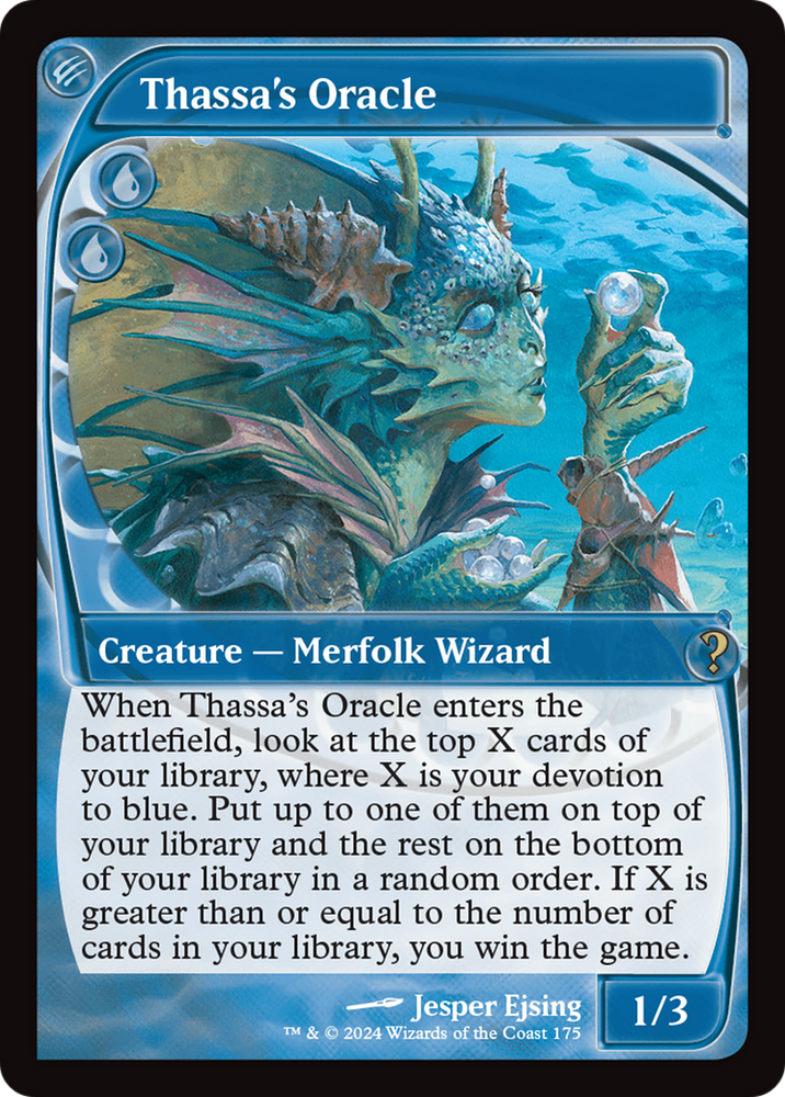 Thassa's Oracle (Future Sight) [Mystery Booster 2] Magic: The Gathering