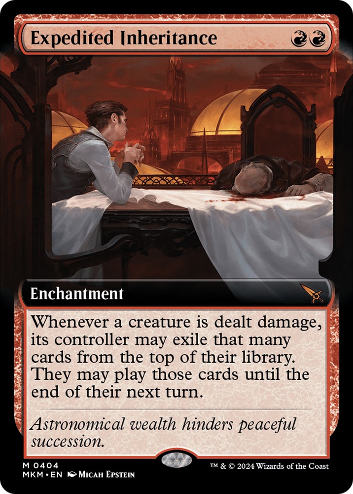 Expedited Inheritance (Extended Art) [Murders at Karlov Manor] Magic: The Gathering