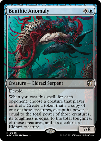 Benthic Anomaly [Modern Horizons 3 Commander] Magic: The Gathering