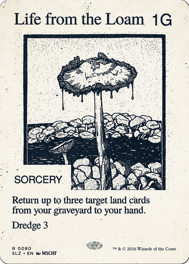 Life from the Loam (0080) [Secret Lair x MSCHF: The Zeta Set] Magic: The Gathering