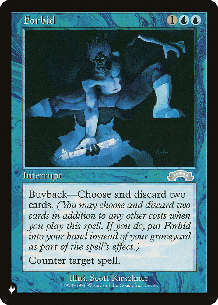 Forbid [The List] Magic: The Gathering