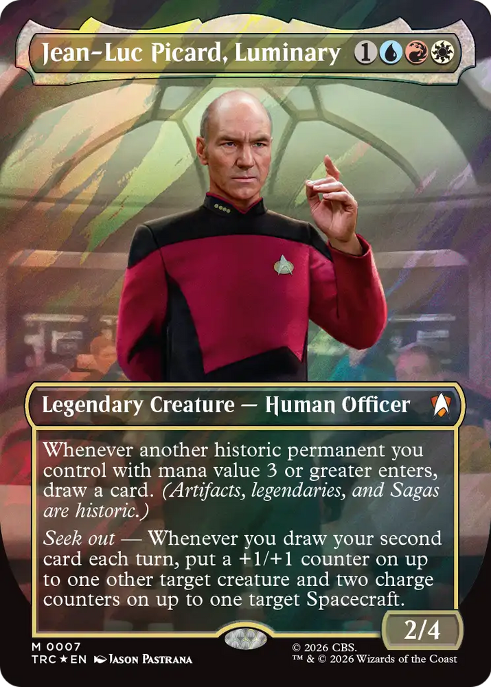 Galvanizing Tenor (Extended Art) [Star Trek Commander] Magic: The Gathering