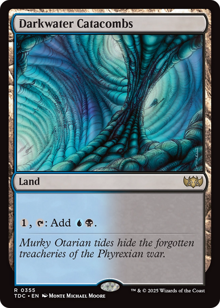 Darkwater Catacombs [Tarkir: Dragonstorm Commander] Magic: The Gathering