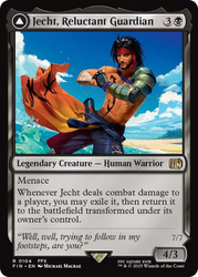 Jecht, Reluctant Guardian // Braska's Final Aeon [FINAL FANTASY] Magic: The Gathering