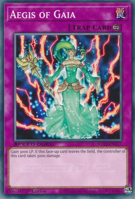 Aegis of Gaia [SGX3-ENG17] Common Yu-Gi-Oh!
