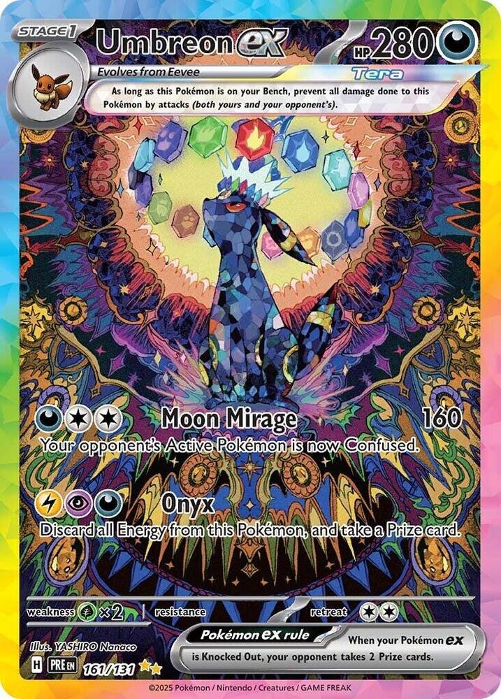 Umbreon ex (161/131) [Scarlet & Violet: Prismatic Evolutions] Pokémon