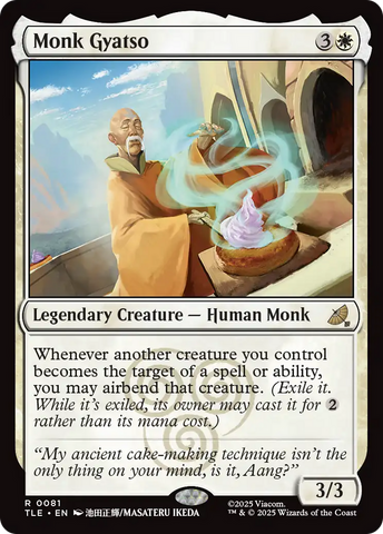 Monk Gyatso [Avatar: The Last Airbender: Eternal-Legal] Magic: The Gathering
