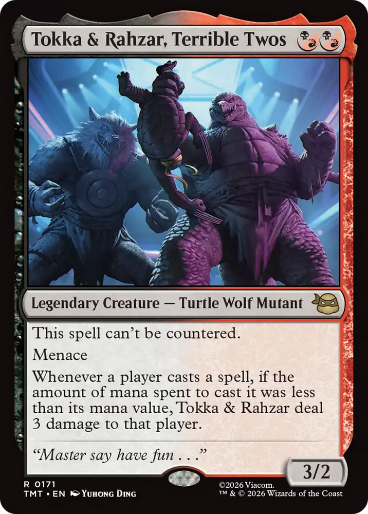 Tokka & Rahzar, Terrible Twos [Teenage Mutant Ninja Turtles] Magic: The Gathering