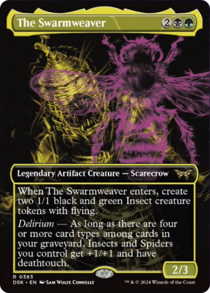 The Swarmweaver (Showcase) [Duskmourn: House of Horror] Magic: The Gathering