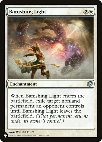 Banishing Light [The List] Magic: The Gathering